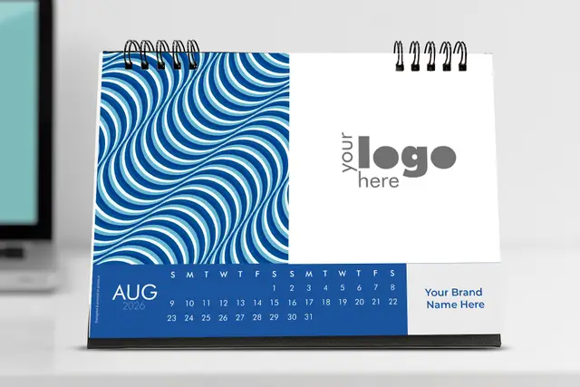 A5 Desktop Calendar (Landscape)