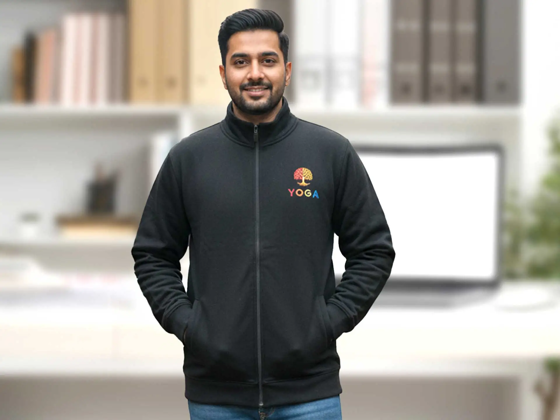 Eco Classic High Neck Jacket