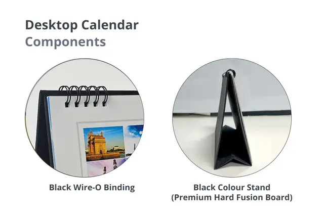 Big Square Desktop Calendar