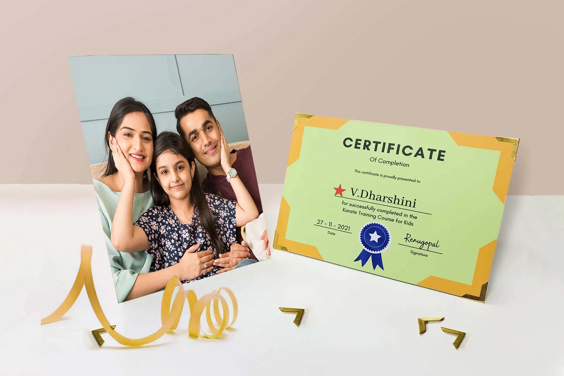 Frameless Photo Frame