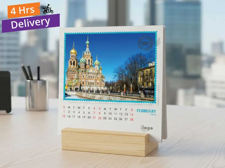 Custom Desk Calendar 2026 Printing Online | Printo