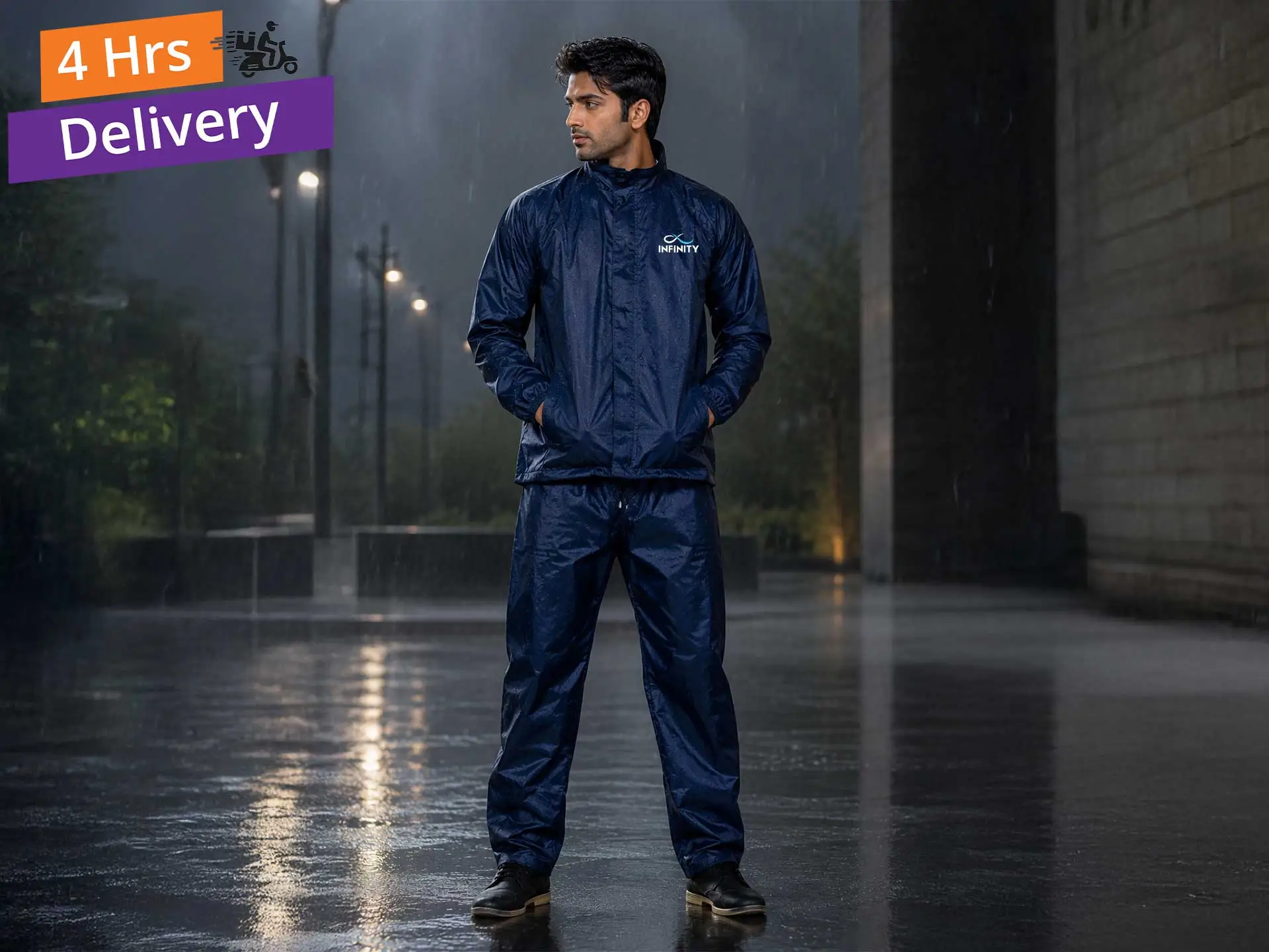 Rainsuit with Hood & Pant