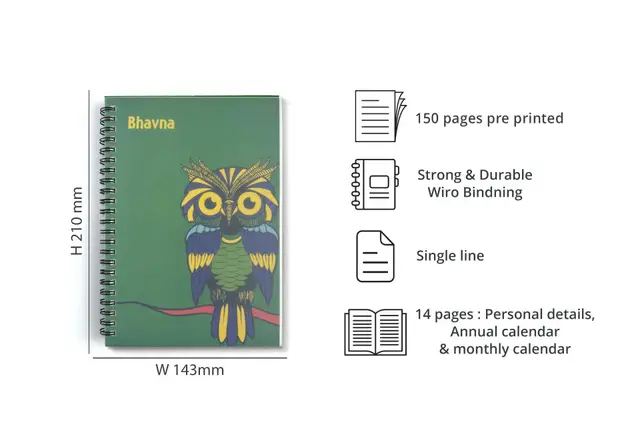 Personal Softcover Wiro Diary
