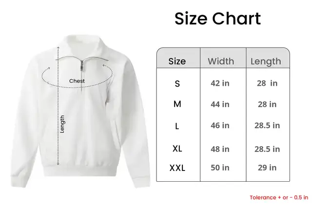 Snitch Half Zip Sweatshirt