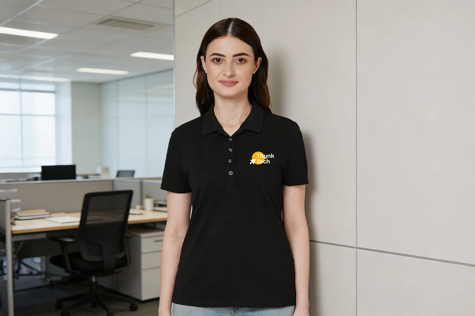 Womens Jack and Jones Polo Tshirt