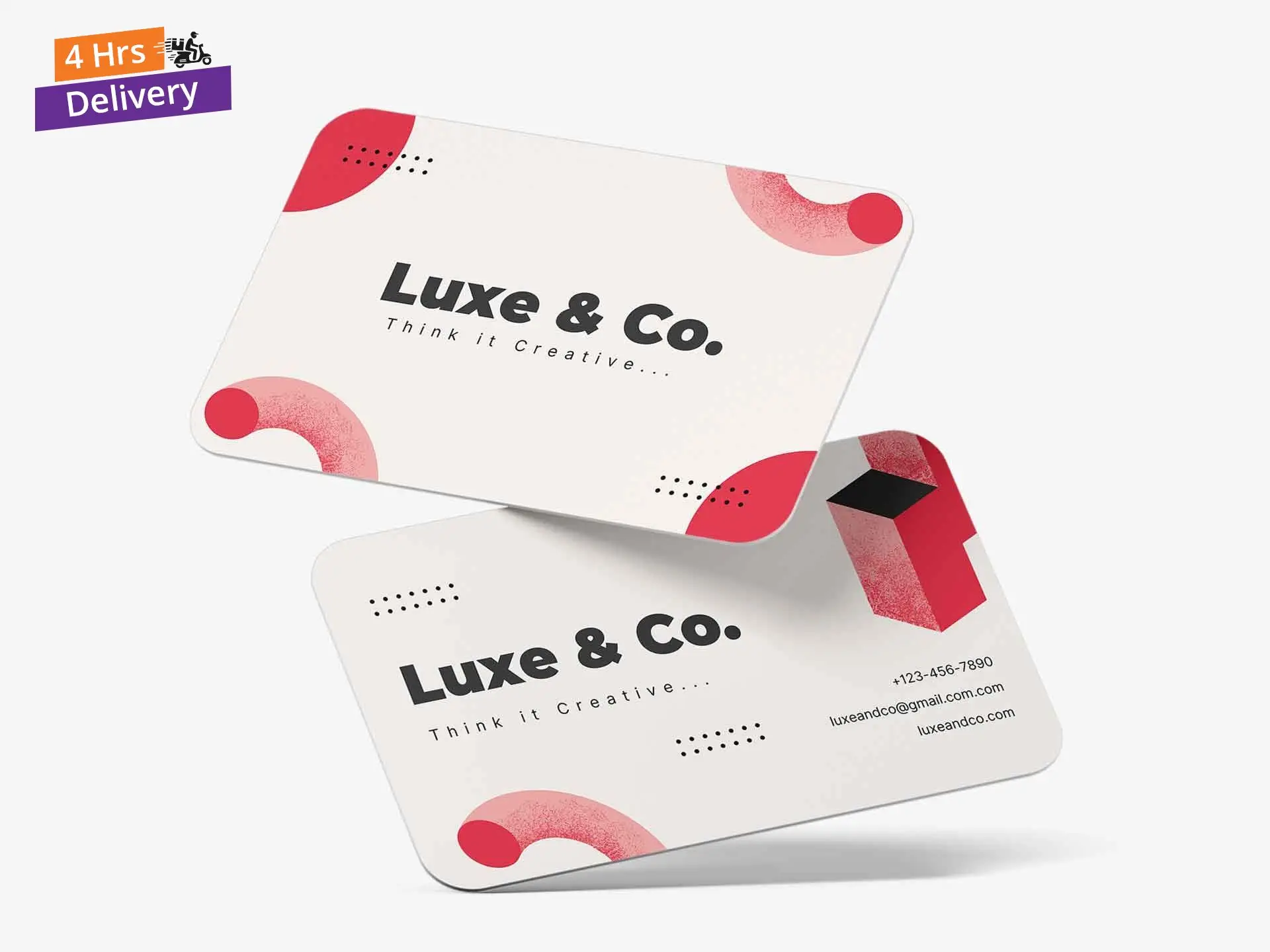 Rounded Corner Business Card