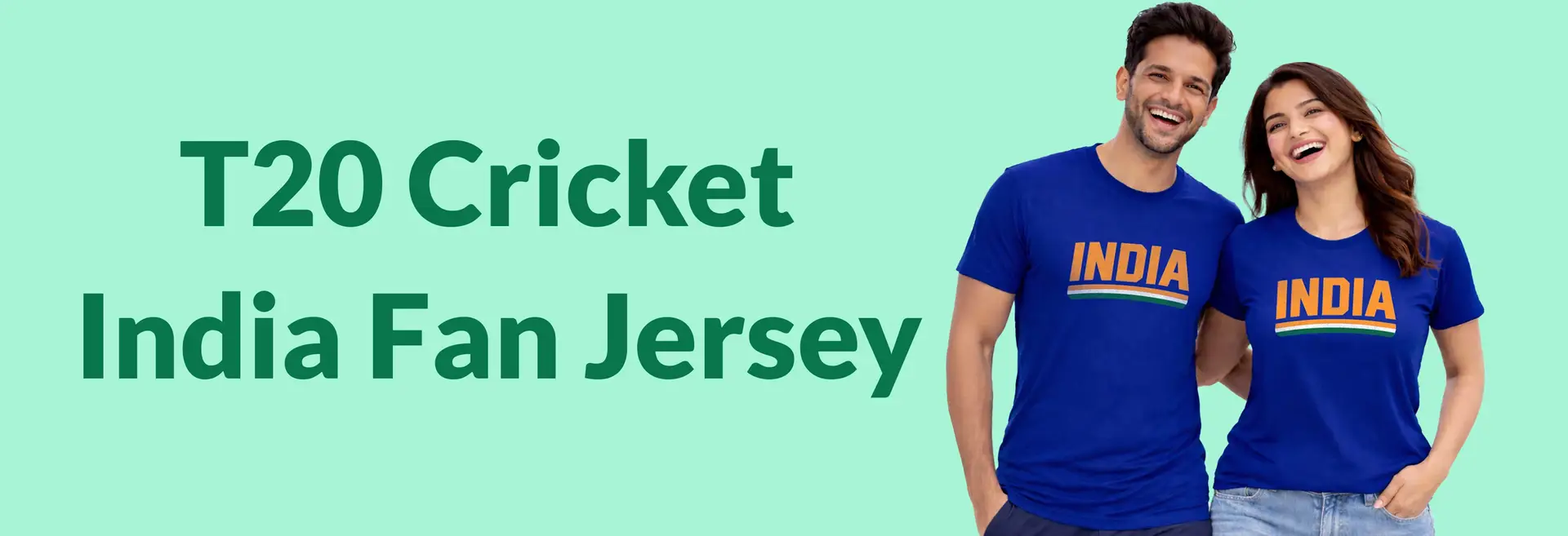 T20 Cricket India Fan Jersey