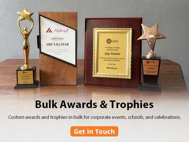Custom Trophies & Design Awards Online | Printo