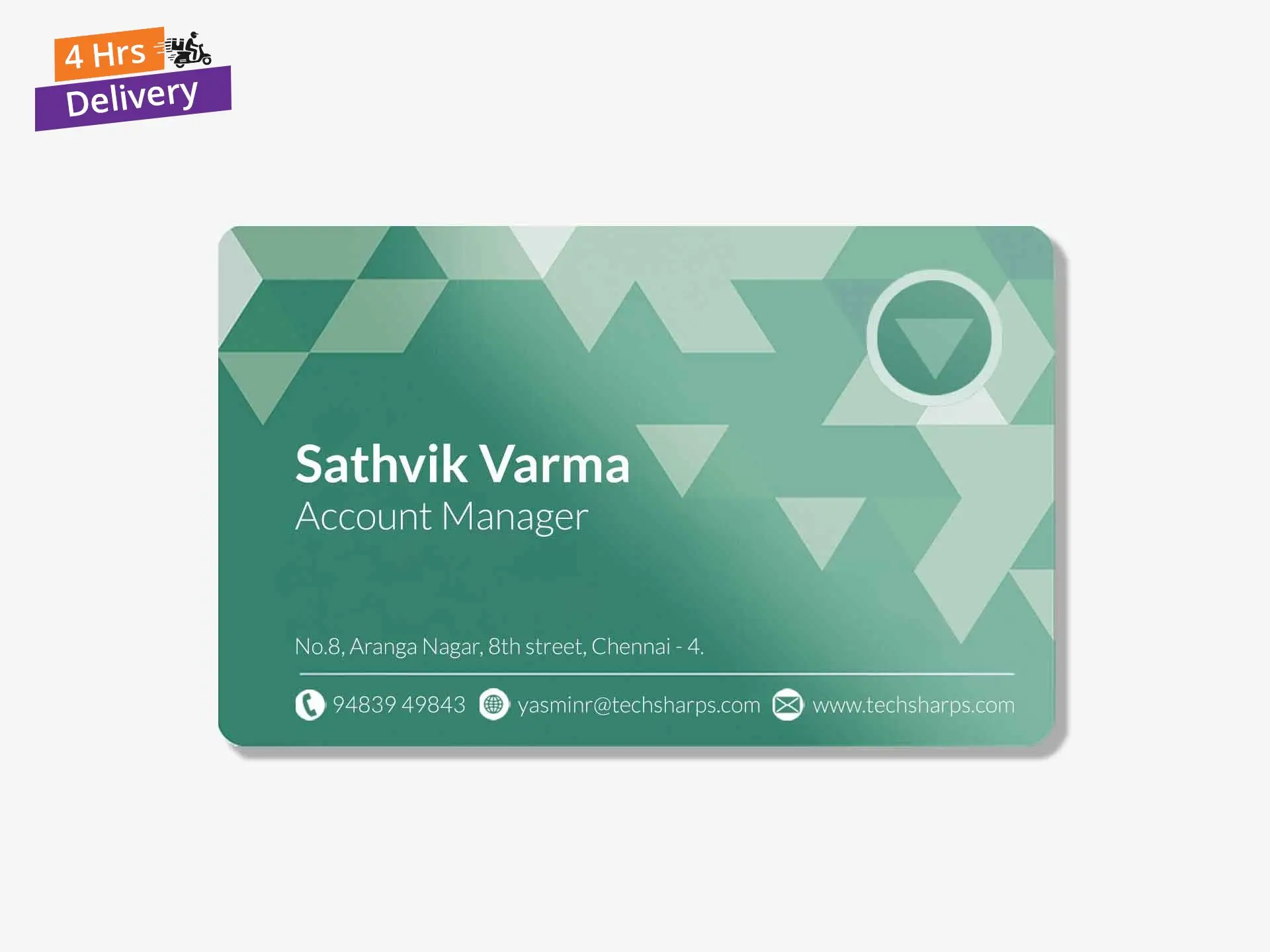 Metallic Business Card