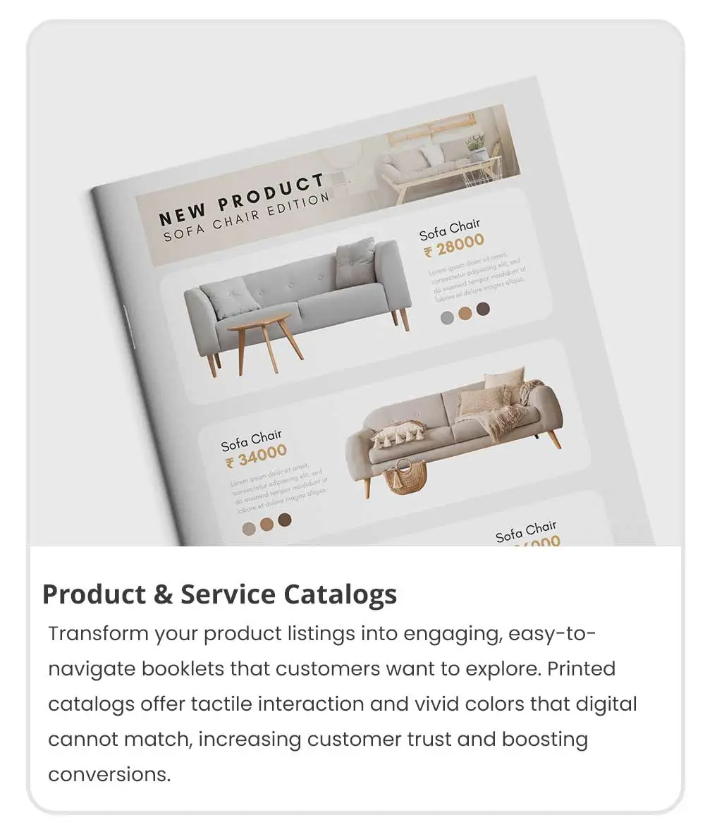 Product & Service Catalogs