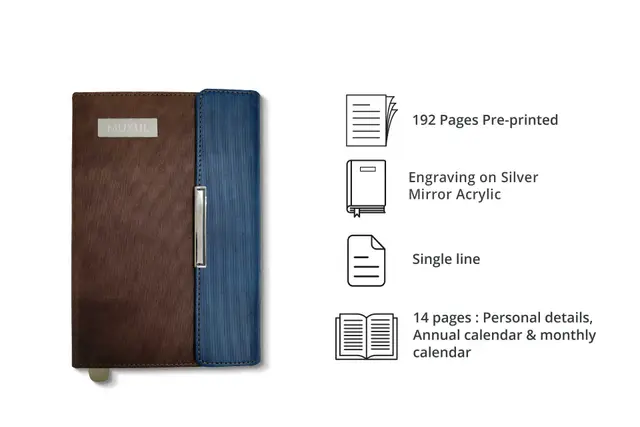 Dual Tone Flap Diary