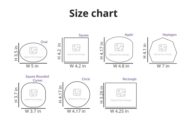 Acrylic Photo Fridge Magnets