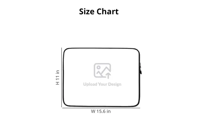 15.6 inches Personalized Laptop Sleeve (Large)
