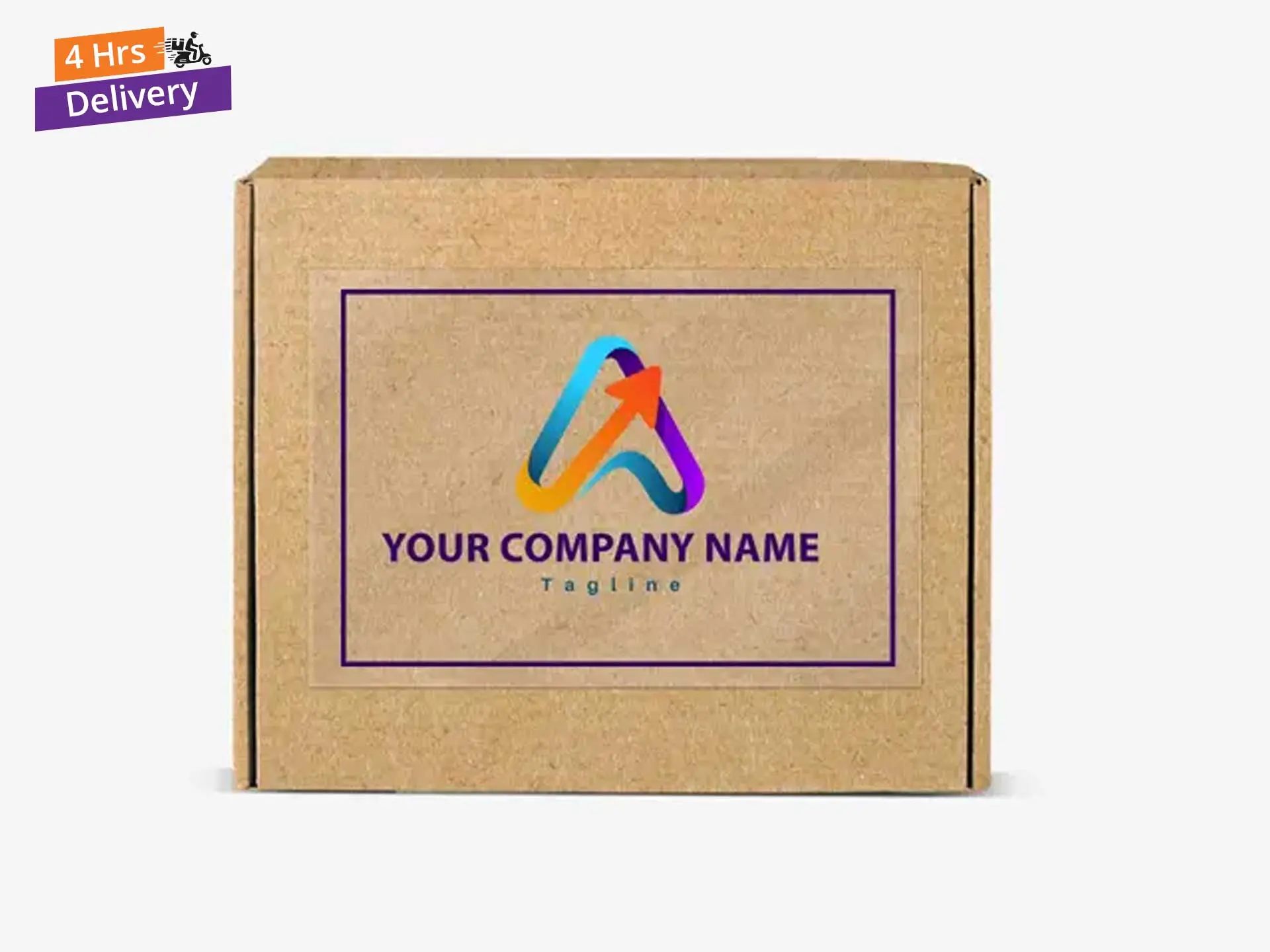 Sticker-Embellished Mailer Boxes