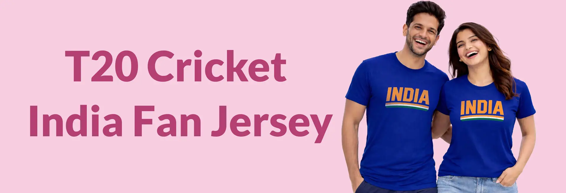 T20 Cricket India Fan Jersey