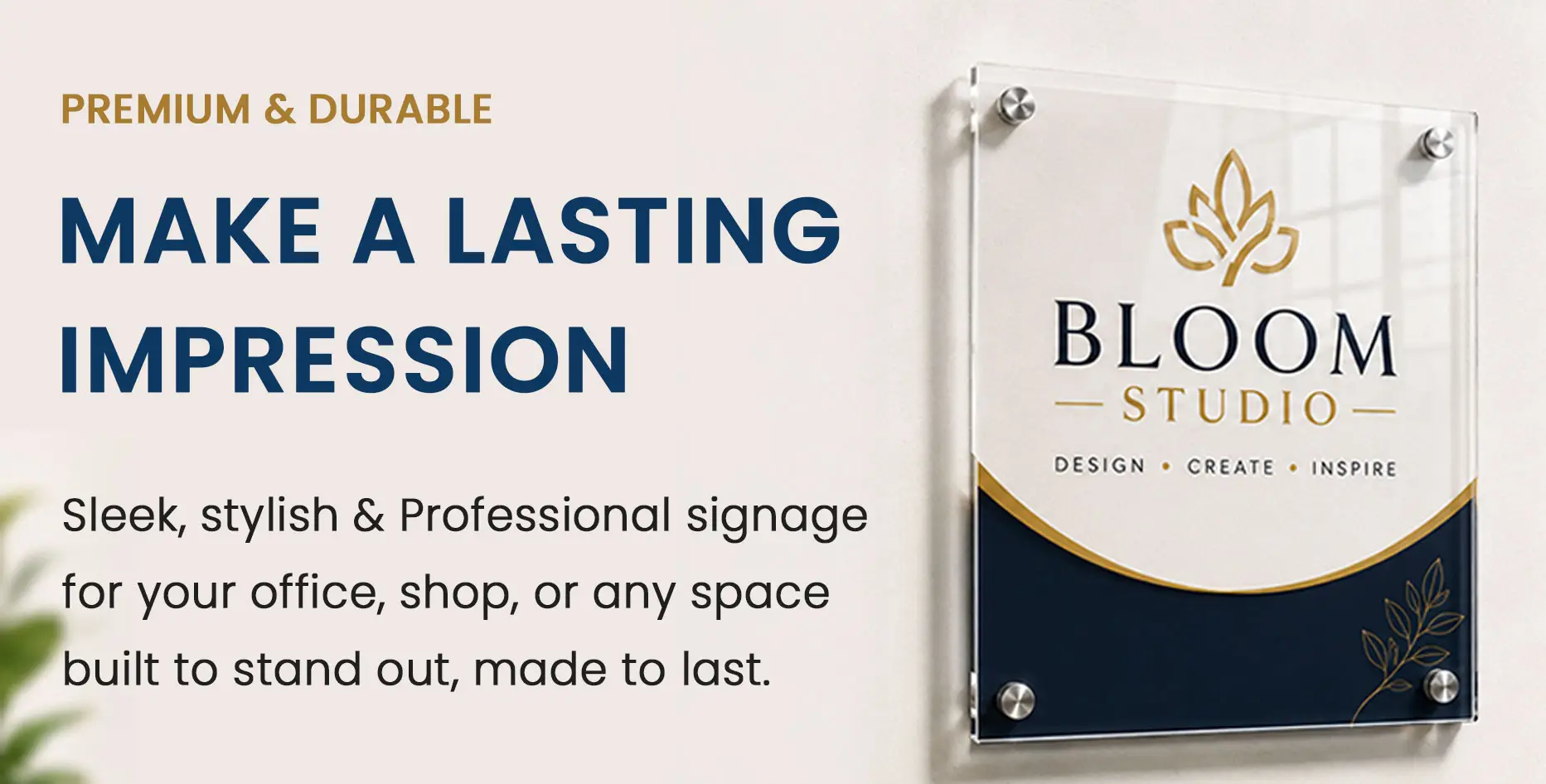 Acrylic Signages
