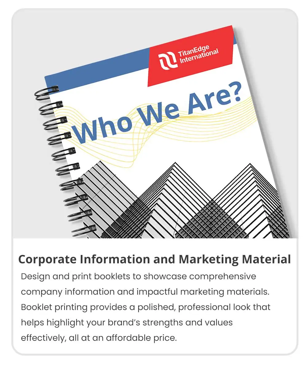 Custom Booklet Design & Printing | Printo