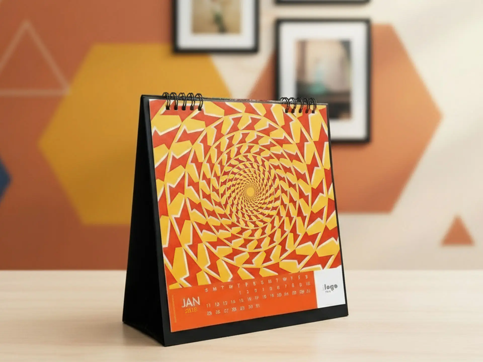 Big Square Desktop Calendar