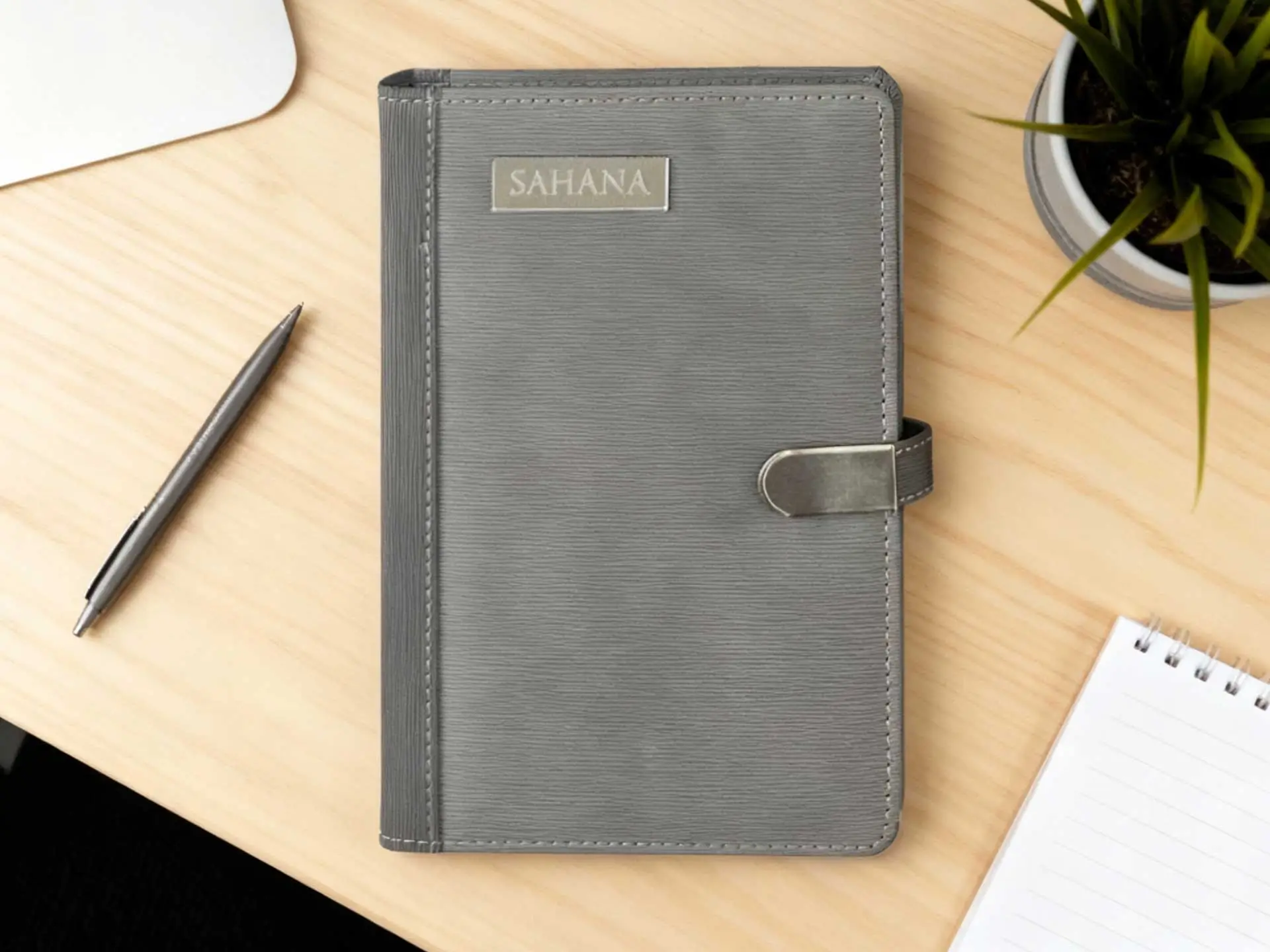Dual Tone Grey Diary
