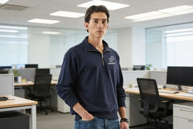 Snitch Half Zip Sweatshirt