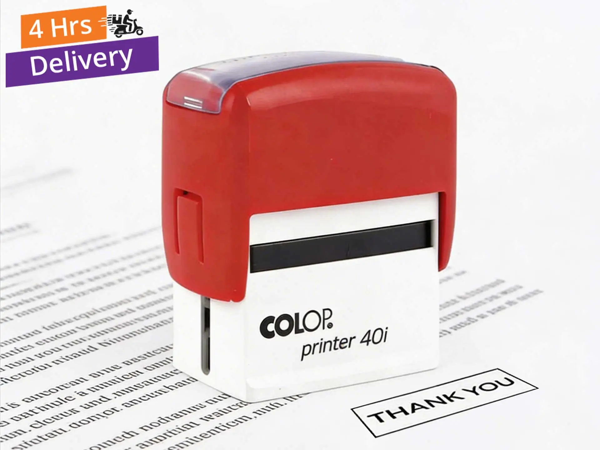Medium Self-ink Rubber Stamps