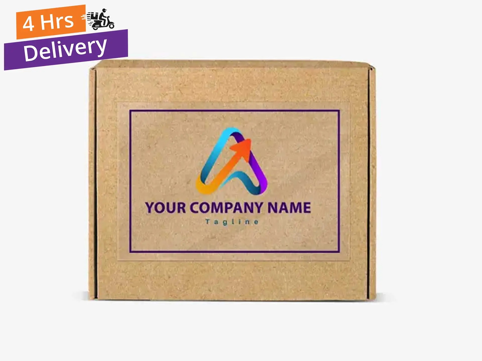 Sticker-Embellished Mailer Boxes