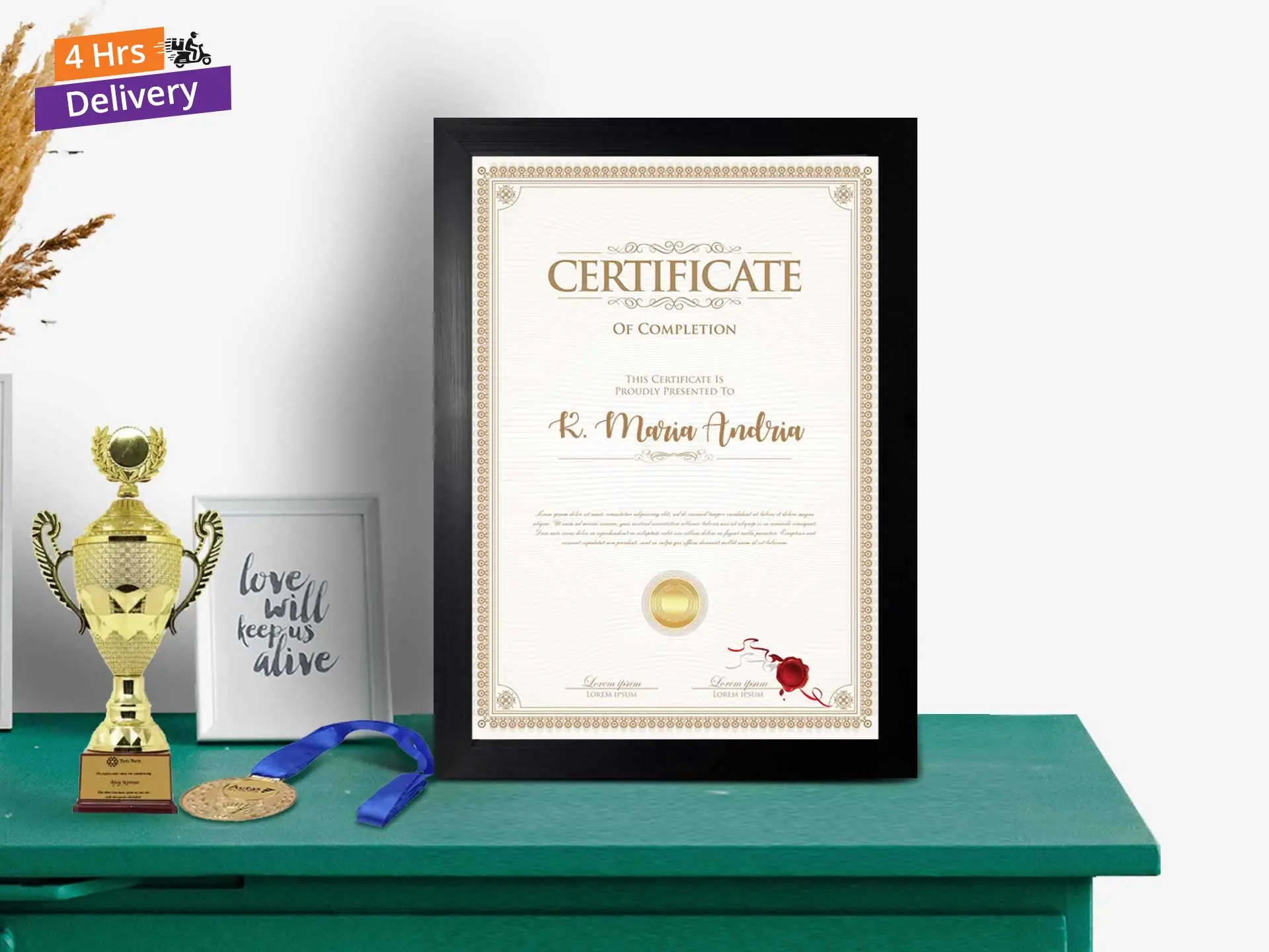 Framed Certificates