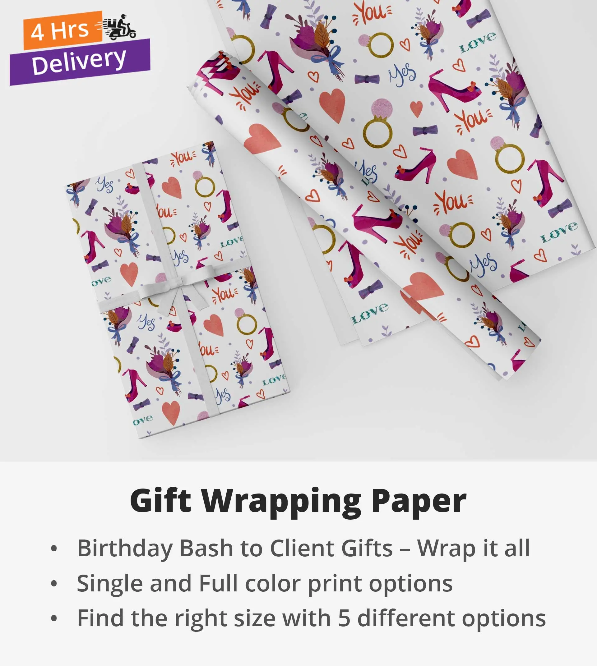 Custom Gift Wrapping Paper