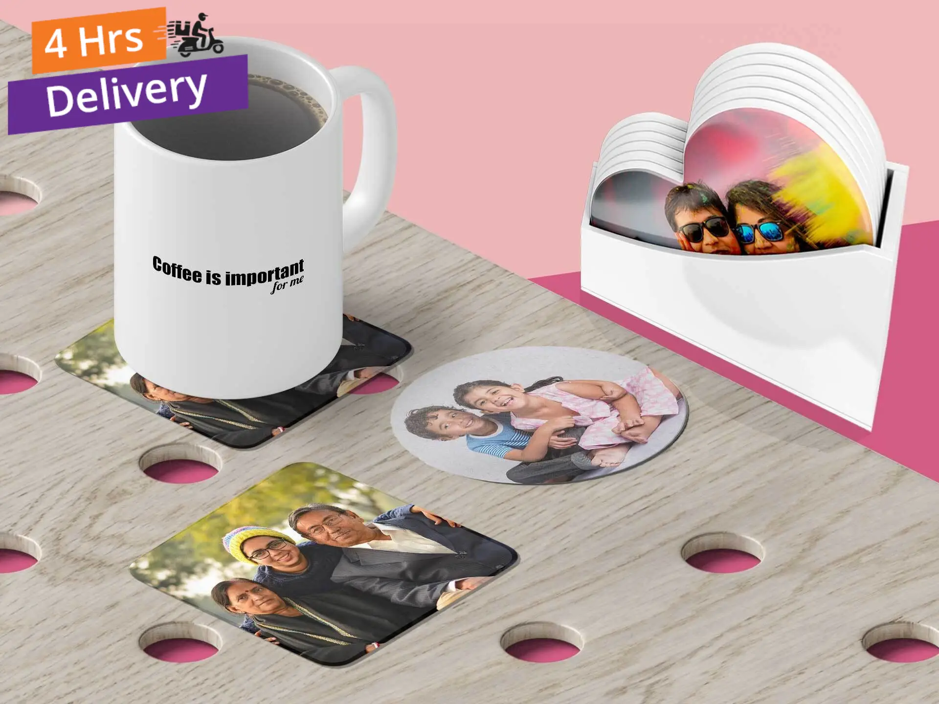 Acrylic Photo Coasters