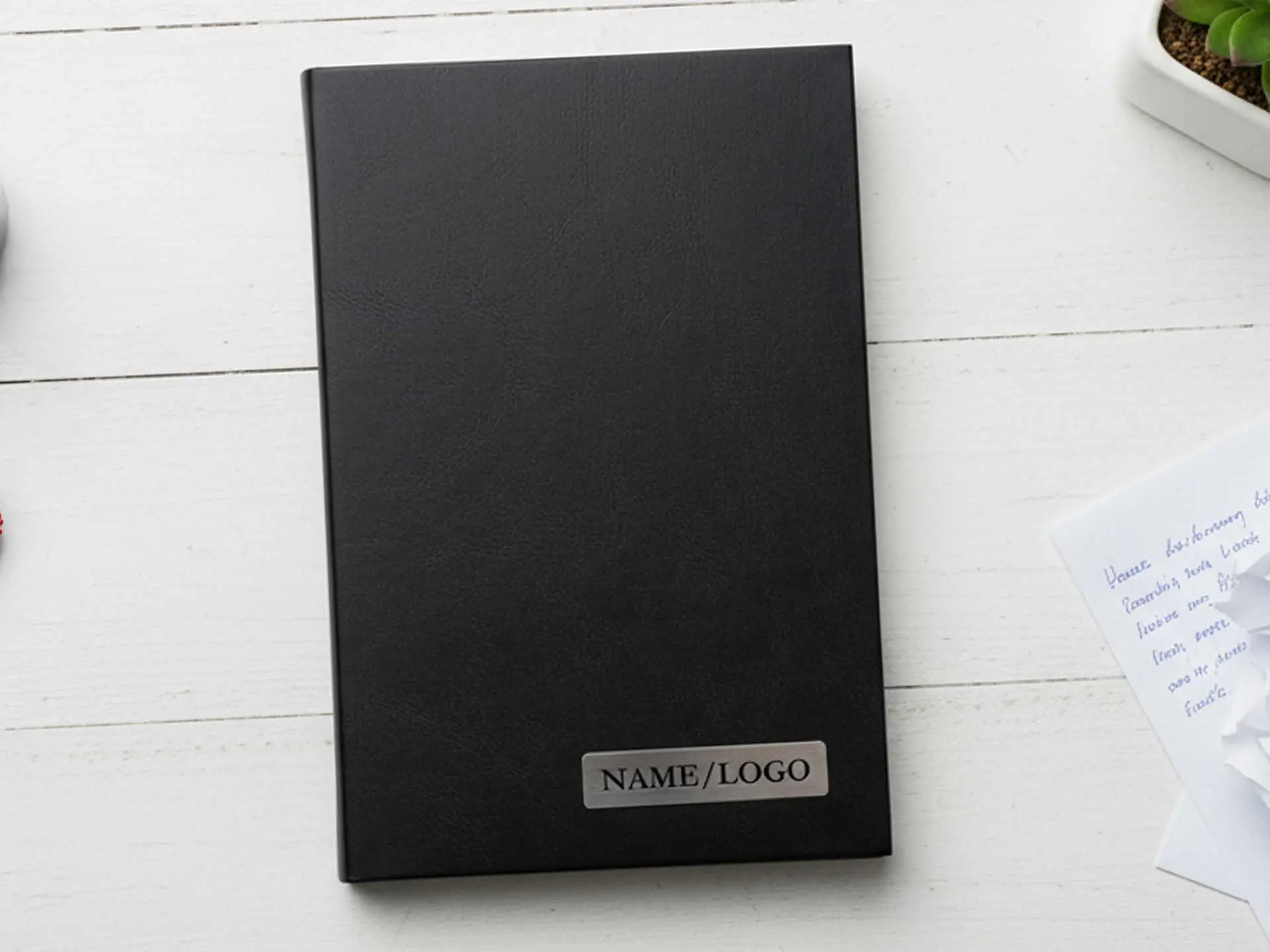 Soft-bound Black Diary