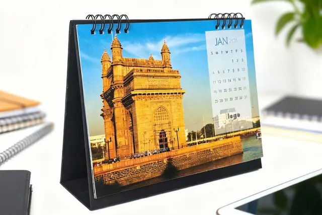 A5 Desktop Calendar (Landscape)