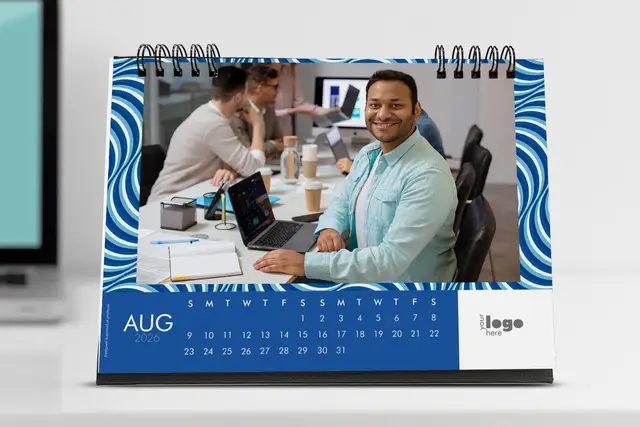 A5 Desktop Calendar (Landscape)