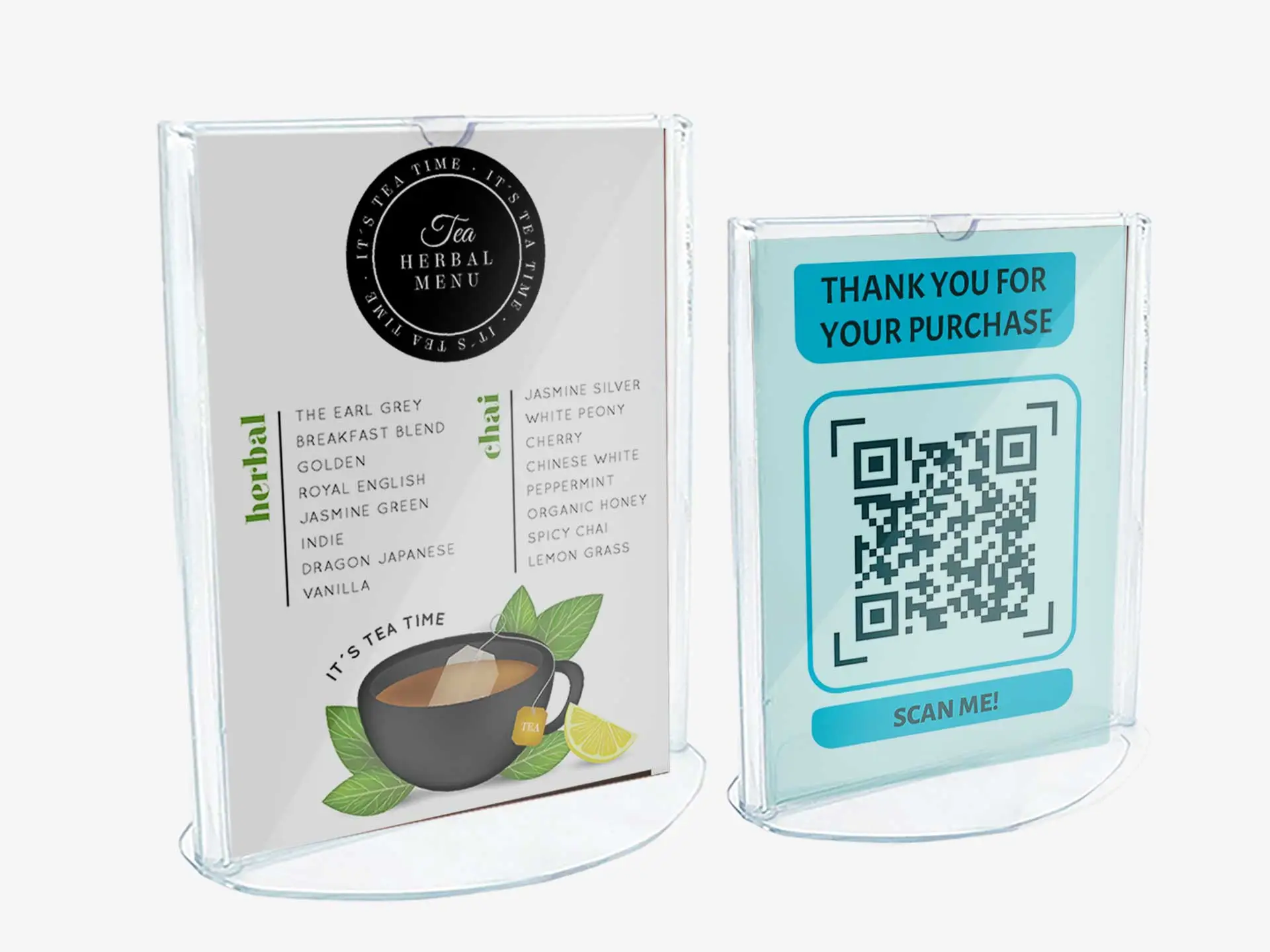 Acrylic Desk Stands