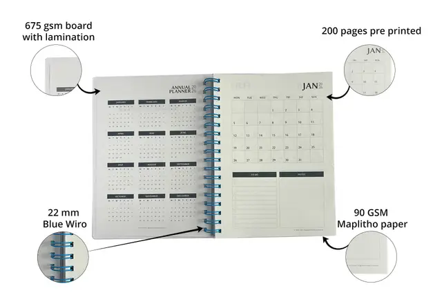 Executive Hardcover Wiro Diaries