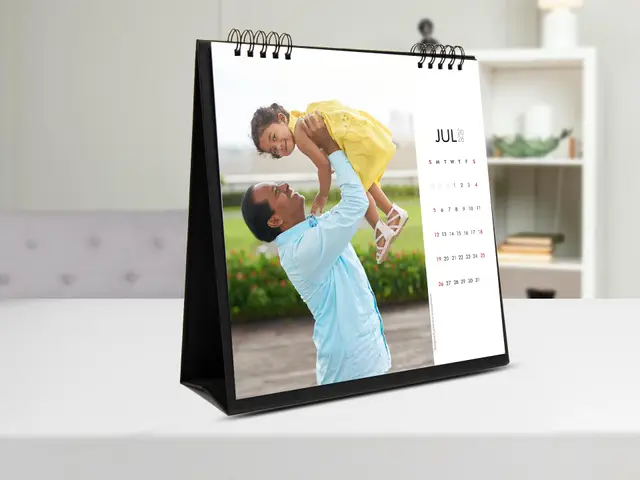 Big Square Desktop Calendar