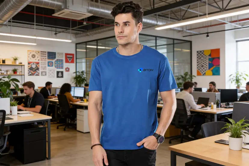 Finch Round Neck T-Shirts | Custom Printed Tees