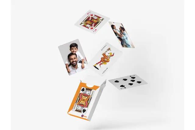 Fathers Day Photo Playing Cards