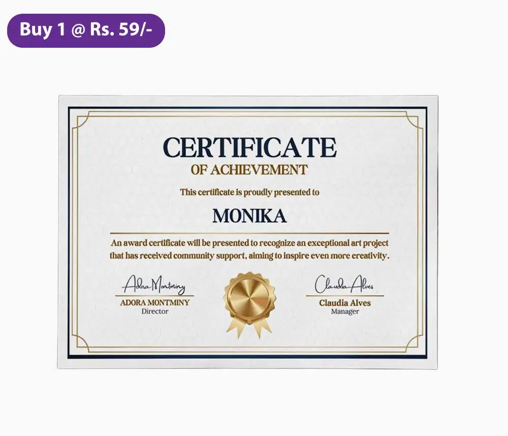Certificates