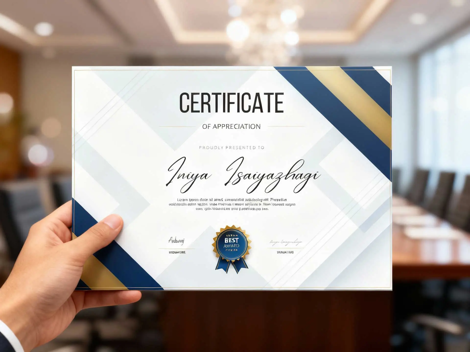 Certificates