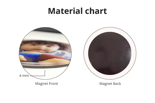 Acrylic Photo Fridge Magnets