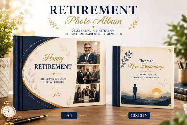 Retirement Memory Book
