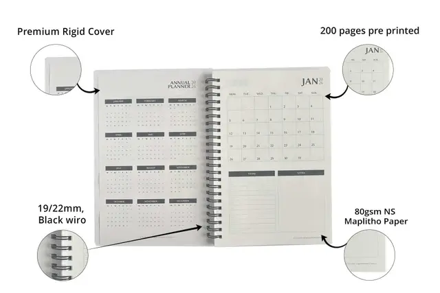 Corporate Hardcover Wiro Diary