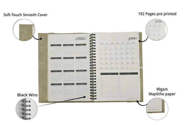 Luxe Cream Wiro Diary