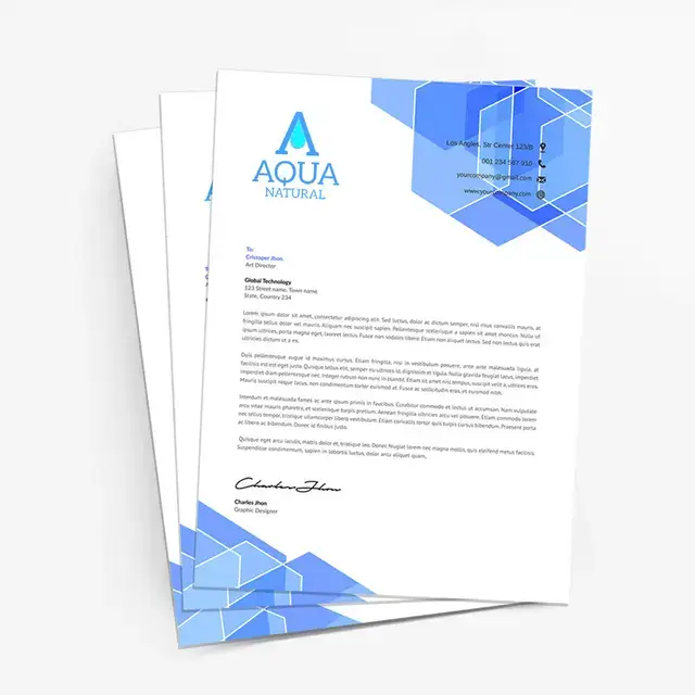 Customized Letterheads
