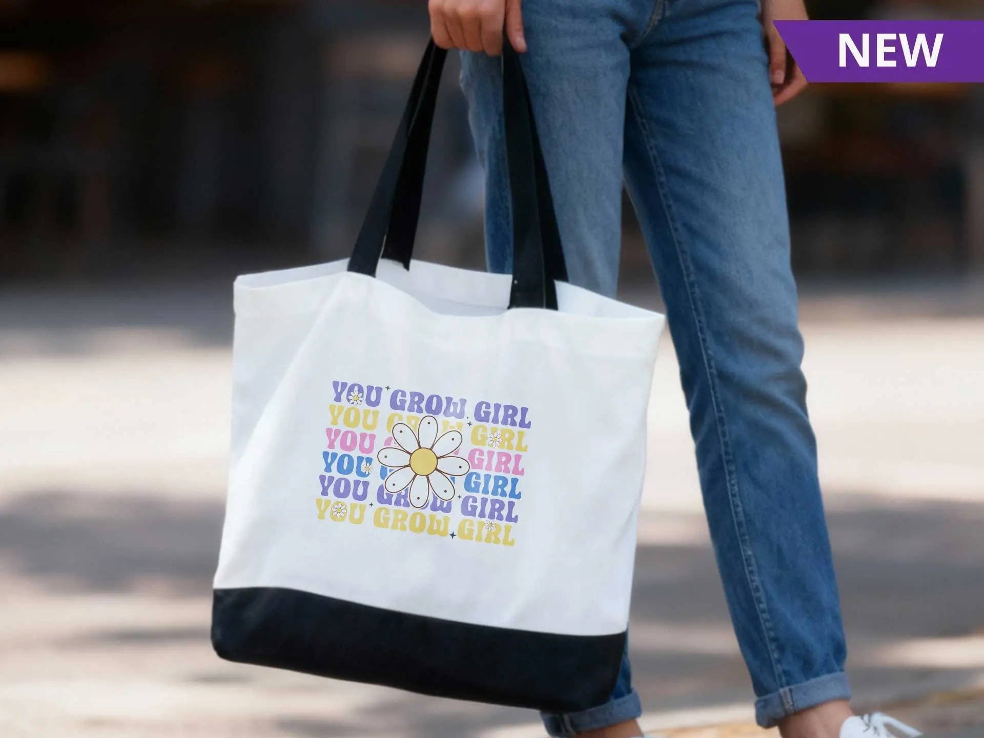 Two-Tone Premium Tote Bags
