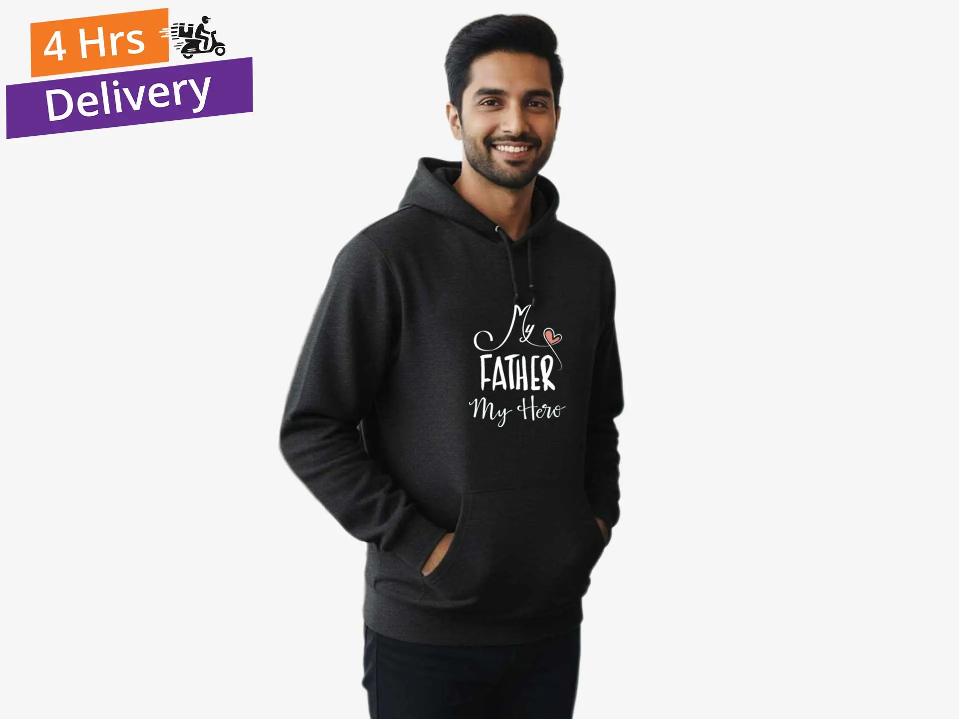 Fathers Day Personalised Hoodie