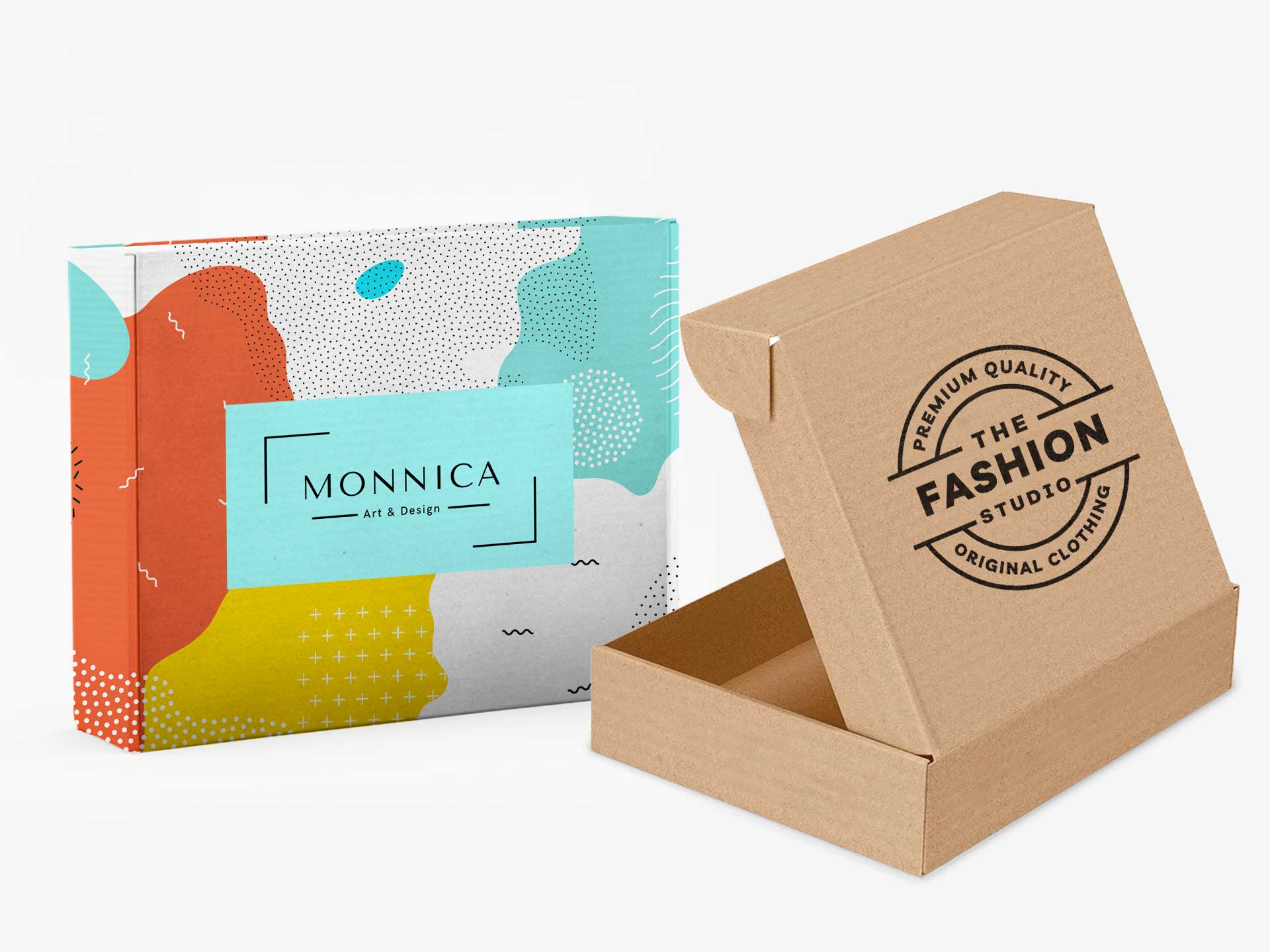 Custom Printed Cardboard Boxes for Flat Mailer at Printo