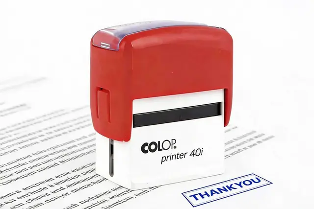 Medium Self-ink Rubber Stamps