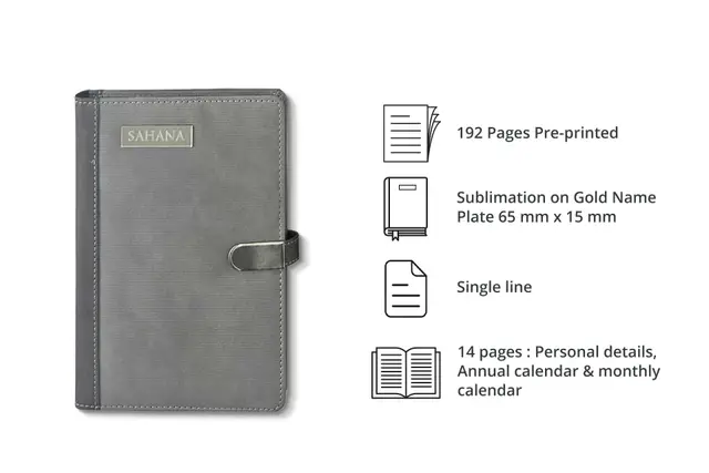Dual Tone Grey Diaries