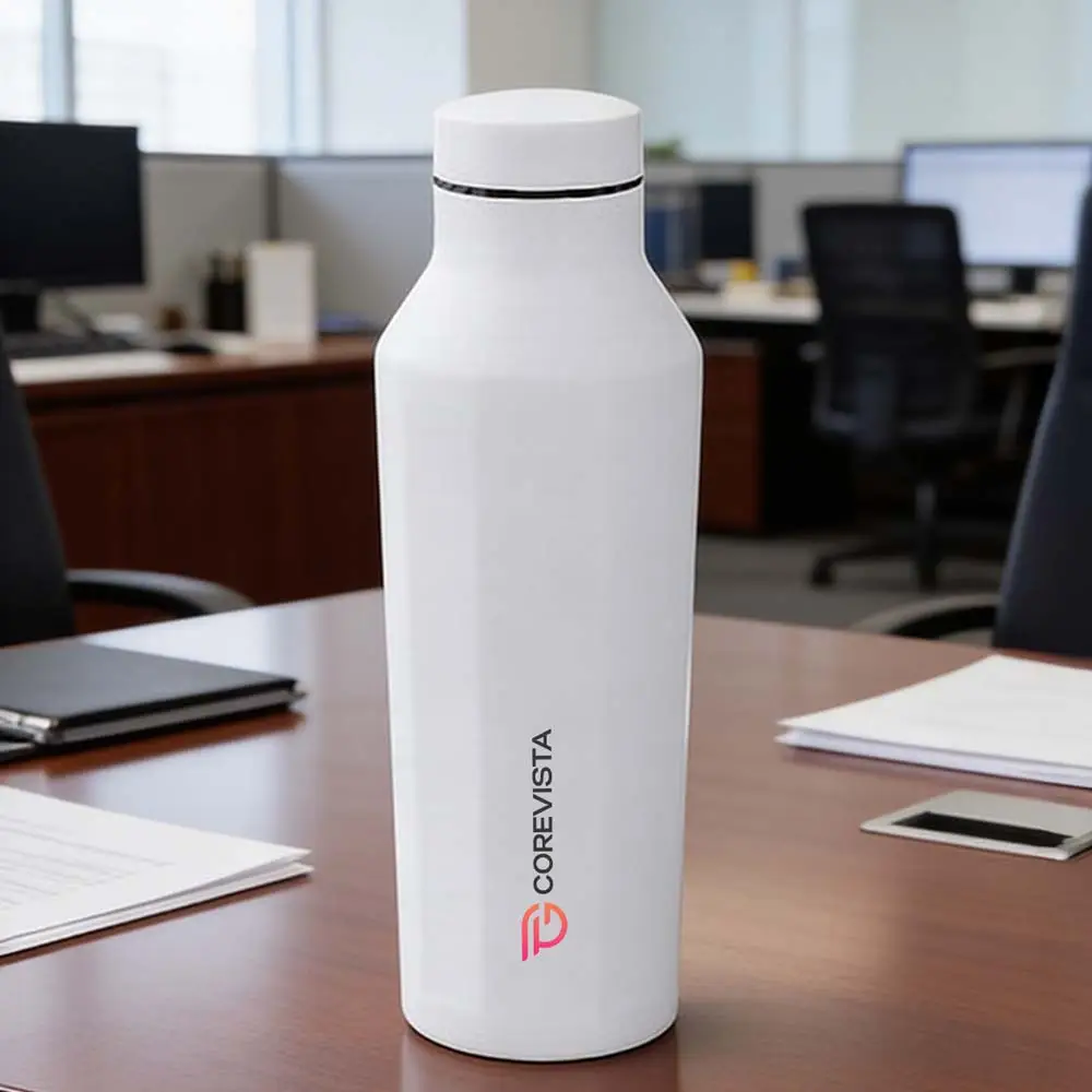 Hexa Bottle 500ml White